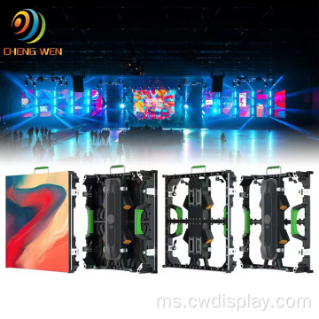 Sewa Dalaman P2.976 500m*500mm Acara Peringkat LED Wall